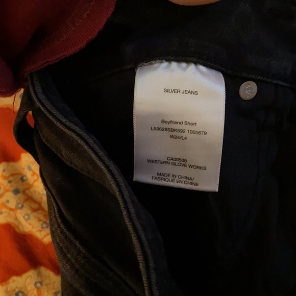 Silver Jeans Boyfriend Shorts - Picture 3 of 3